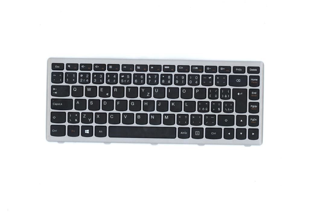 Lenovo T5E1-DFCzhSlk-BlackKeySilverF-KBD Keyboard 25213588