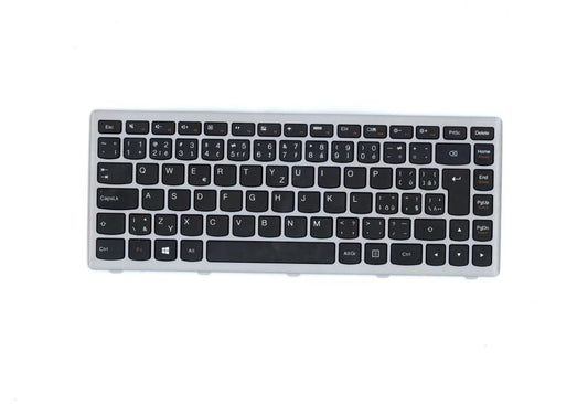 Lenovo T5E1-DFCzhSlk-BlackKeySilverF-KBD Keyboard 25213588