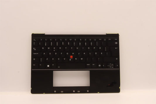 Lenovo ThinkPad Z13 Gen 1 Keyboard Palmrest Top Cover Black Backlit 5M11H94950