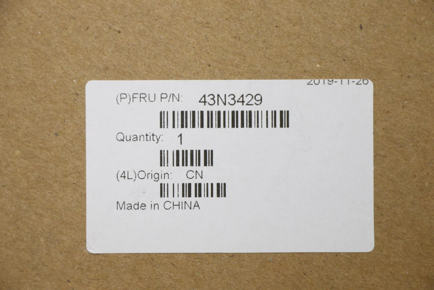 Lenovo FRU ADAPTR III Board 43N3429