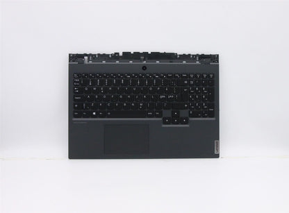 Lenovo Legion 5 15IMH05H Palmrest Cover Touchpad Keyboard Nordic Grey 5CB0Z26907