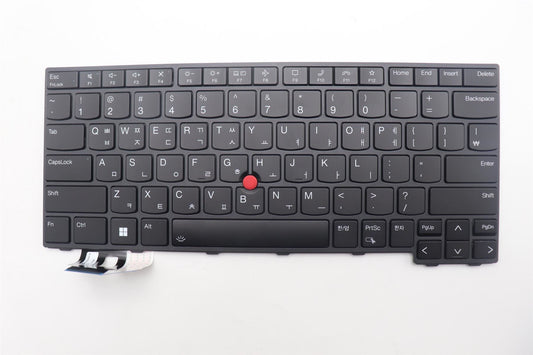 Lenovo ThinkPad P14s 4 P14s 3 L14 4 T14 4 T14 3 Keyboard Korean Black 5N21D68261