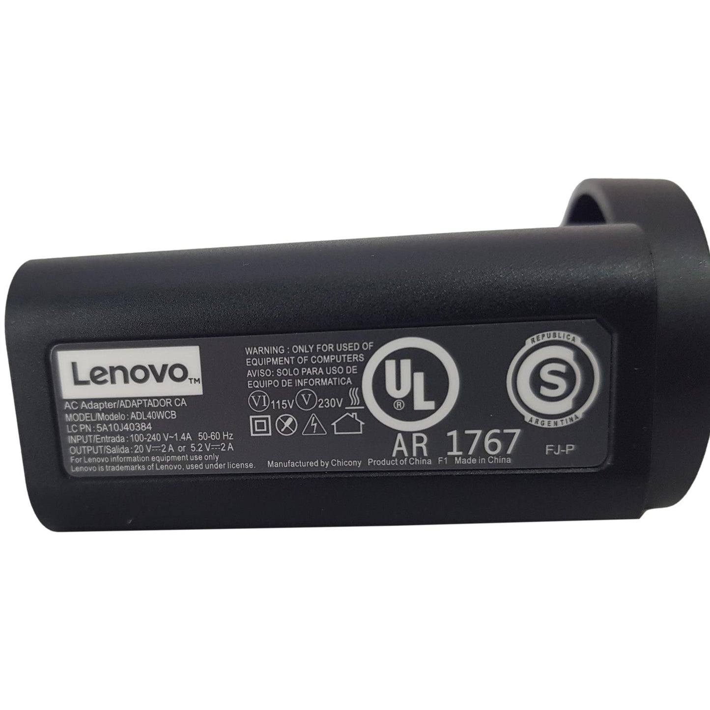 Lenovo Yoga 3 Pro-1370 900S-12ISK 700-11ISK Adaptateur chargeur secteur Alimentation 5A10J40384