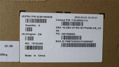 Lenovo Upper Case ASM_CZE/SLK C21DK MGNBL 5CB1H92828