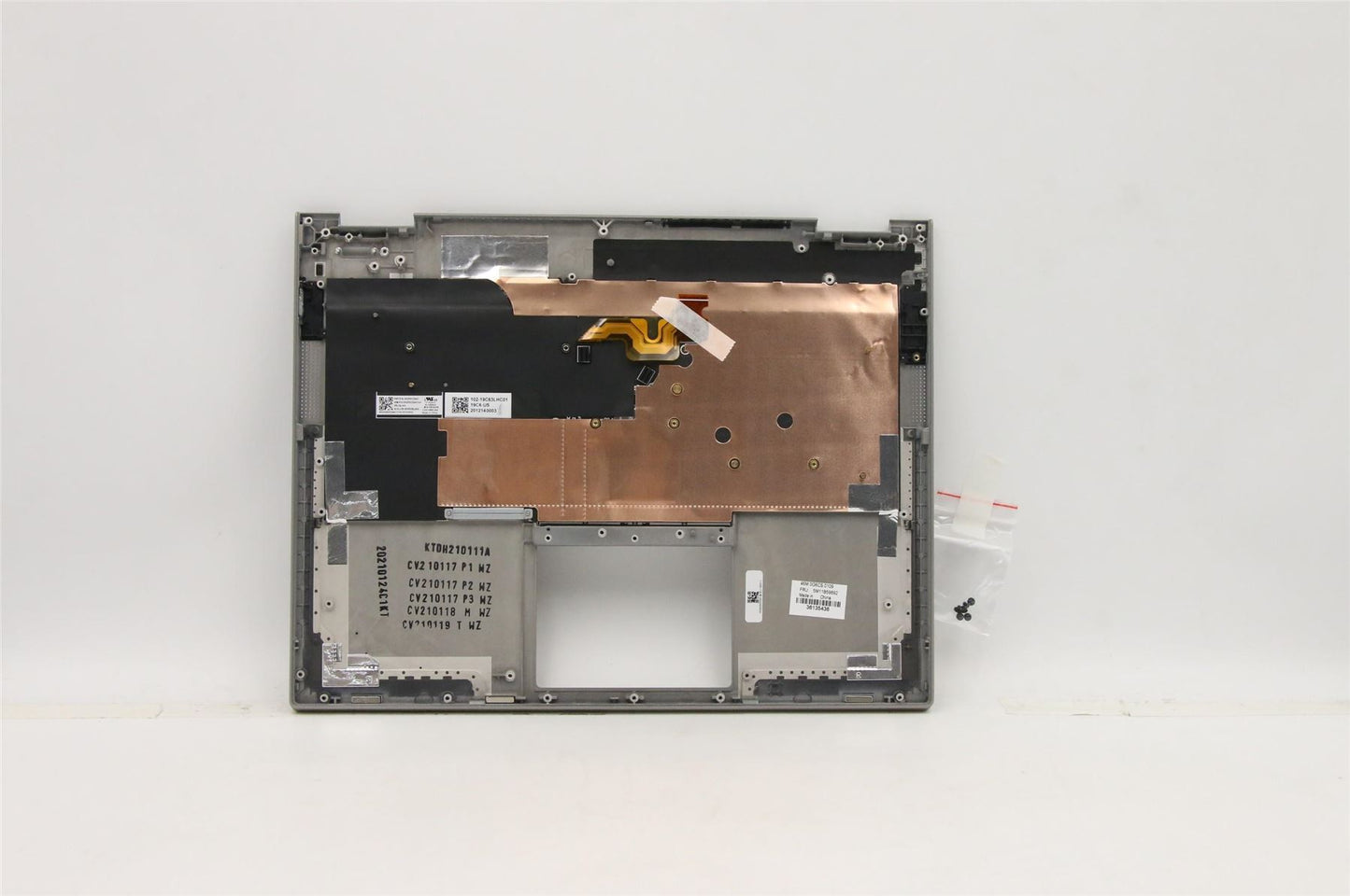 Lenovo ThinkPad X1 Keyboard Palmrest Top Cover Hebrew Titanium 5M11B59892
