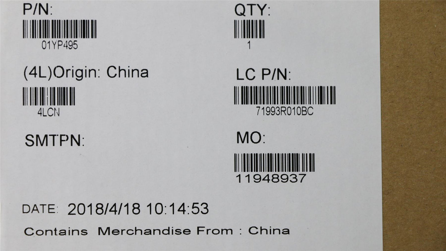 Lenovo ThinkPad T480s L480 L380 L390 L490 E480 E485 T490 E490 Keyboard 01YP495
