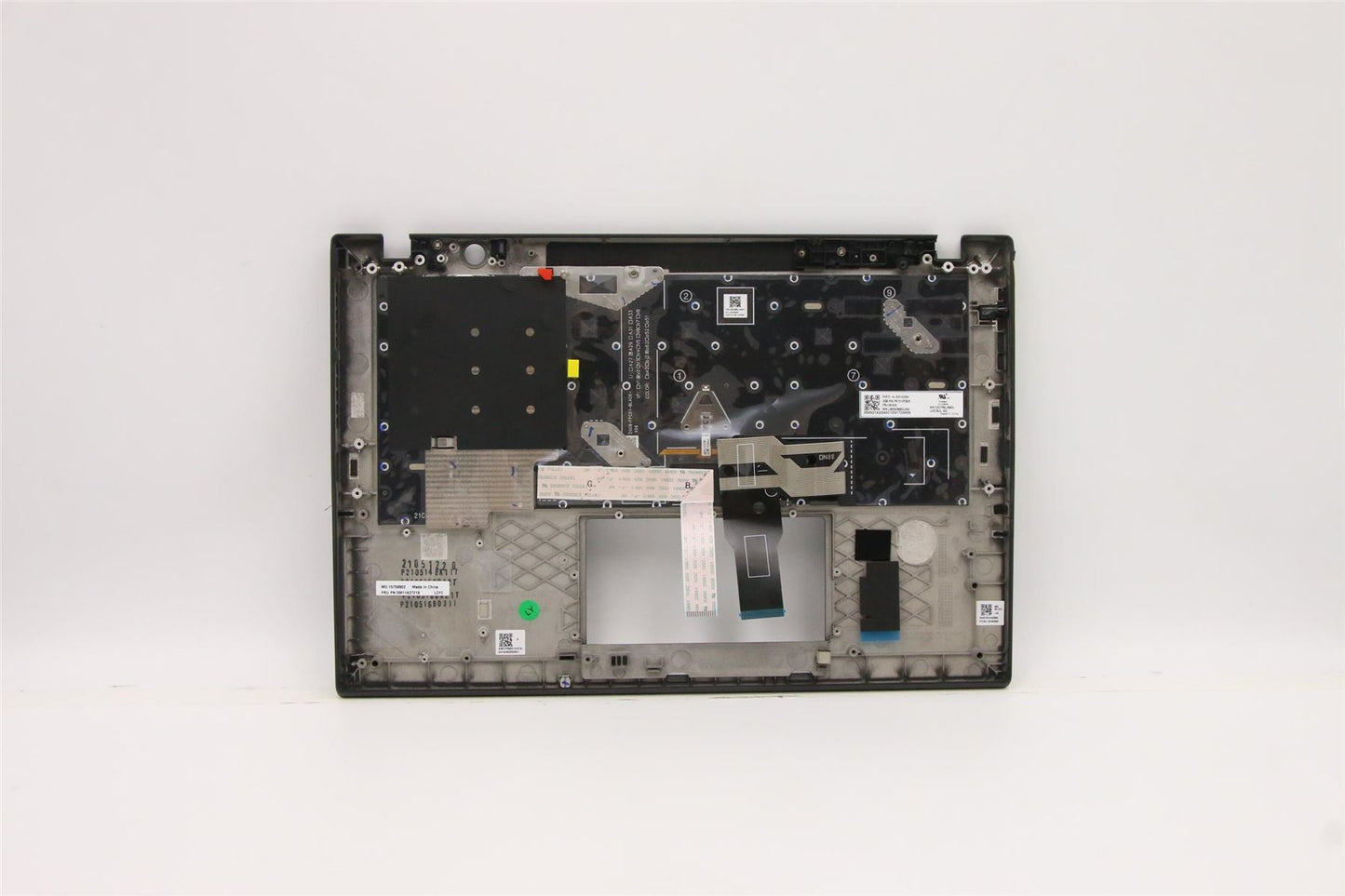 Lenovo ThinkPad T14s Gen 2 Keyboard Palmrest Top Cover Bulgarian 5M11A37219