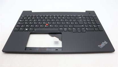 Lenovo ThinkPad E16 Gen 1 Palmrest Cover Keyboard Belgian Black 5M11H94861