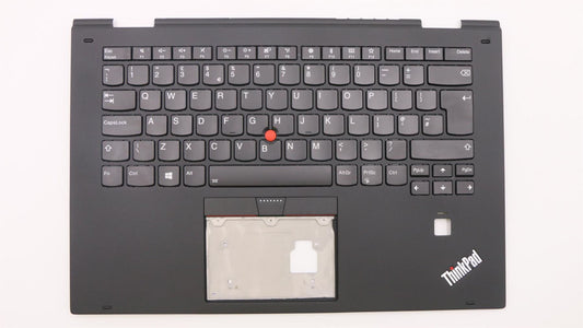 Lenovo Yoga X1 2nd Keyboard Palmrest Top Cover UK Black Backlit 01HY839