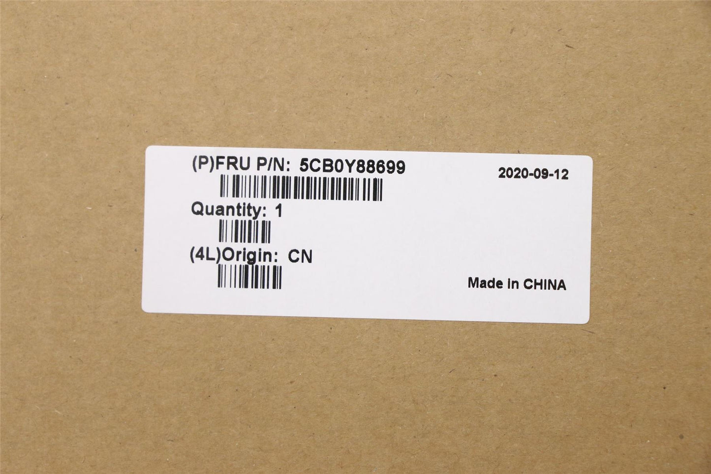 Lenovo Upper C81YH PL_BLK NFP BLKB_USI 5CB0Y88699