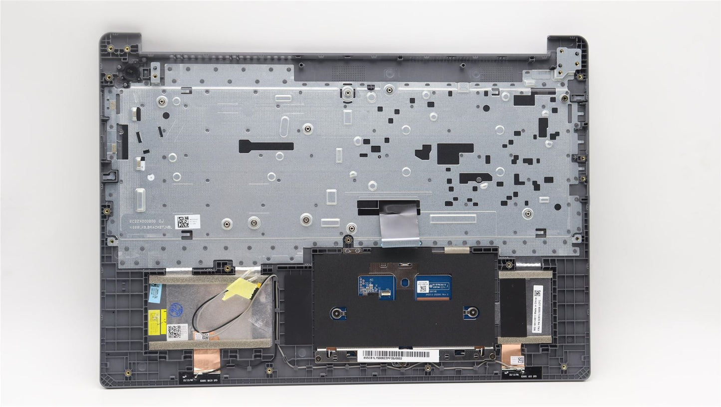 Lenovo IdeaPad 3 16ABR8 Palmrest Cover Touchpad Keyboard Russian 5CB1L15006