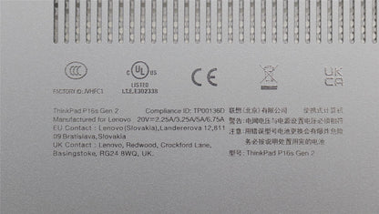 Lenovo FRU COVER ROCP_D_COVER_SWG_WL_ASSY 5CB1L57543