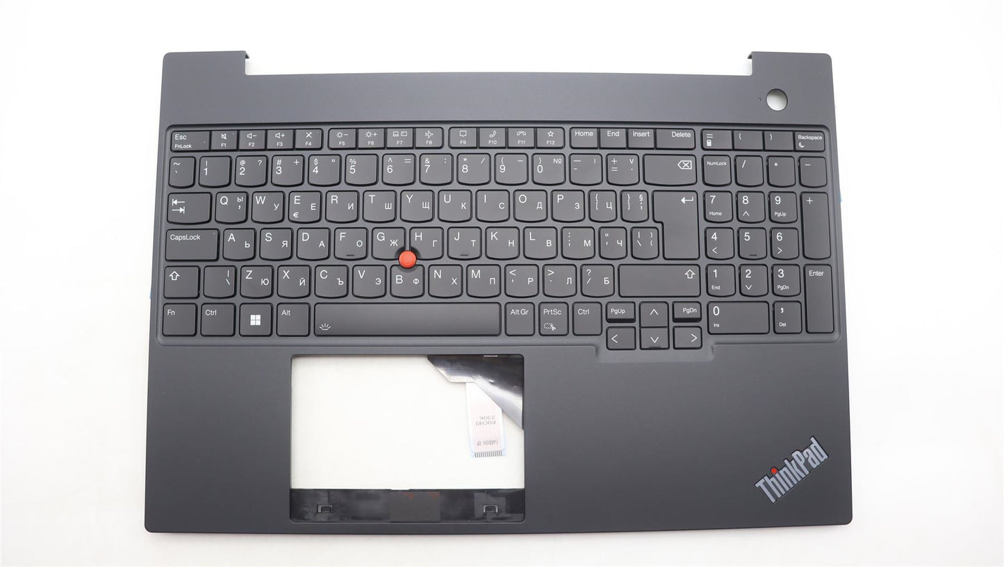 Lenovo ThinkPad E16 Gen 1 Keyboard Palmrest Top Cover Bulgarian Black 5M11J05745