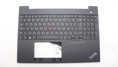 Lenovo ThinkPad E16 Gen 1 Keyboard Palmrest Top Cover Bulgarian Black 5M11J05745