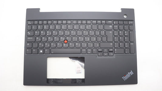 Lenovo ThinkPad E16 Gen 1 Keyboard Palmrest Top Cover Bulgarian Black 5M11J05745
