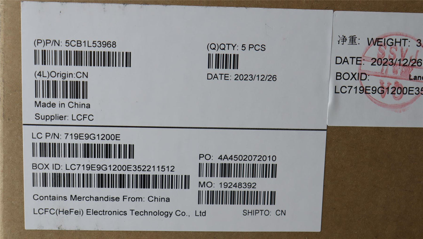 Lenovo Upper Case ASM_FRA L82WS WHWOT_WOL 5CB1L53968
