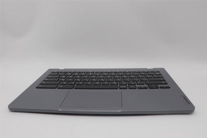Lenovo 14e Gen3 Keyboard Palmrest Top Cover Ukrainian Black Backlit 5M11L61263