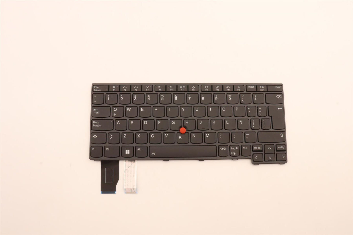 Lenovo ThinkPad X13 Gen 3 L13 Gen 4 Keyboard Latin Spanish Black 5N21H76809