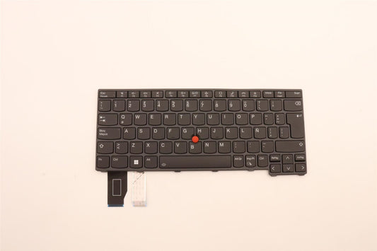 Lenovo ThinkPad X13 Gen 3 L13 Gen 4 Keyboard Latin Spanish Black 5N21H76809