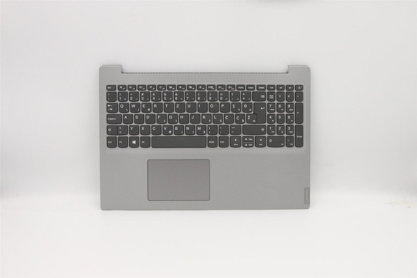 Lenovo IdeaPad S145-15IKB Keyboard Palmrest Top Cover German Grey 5CB0W43306