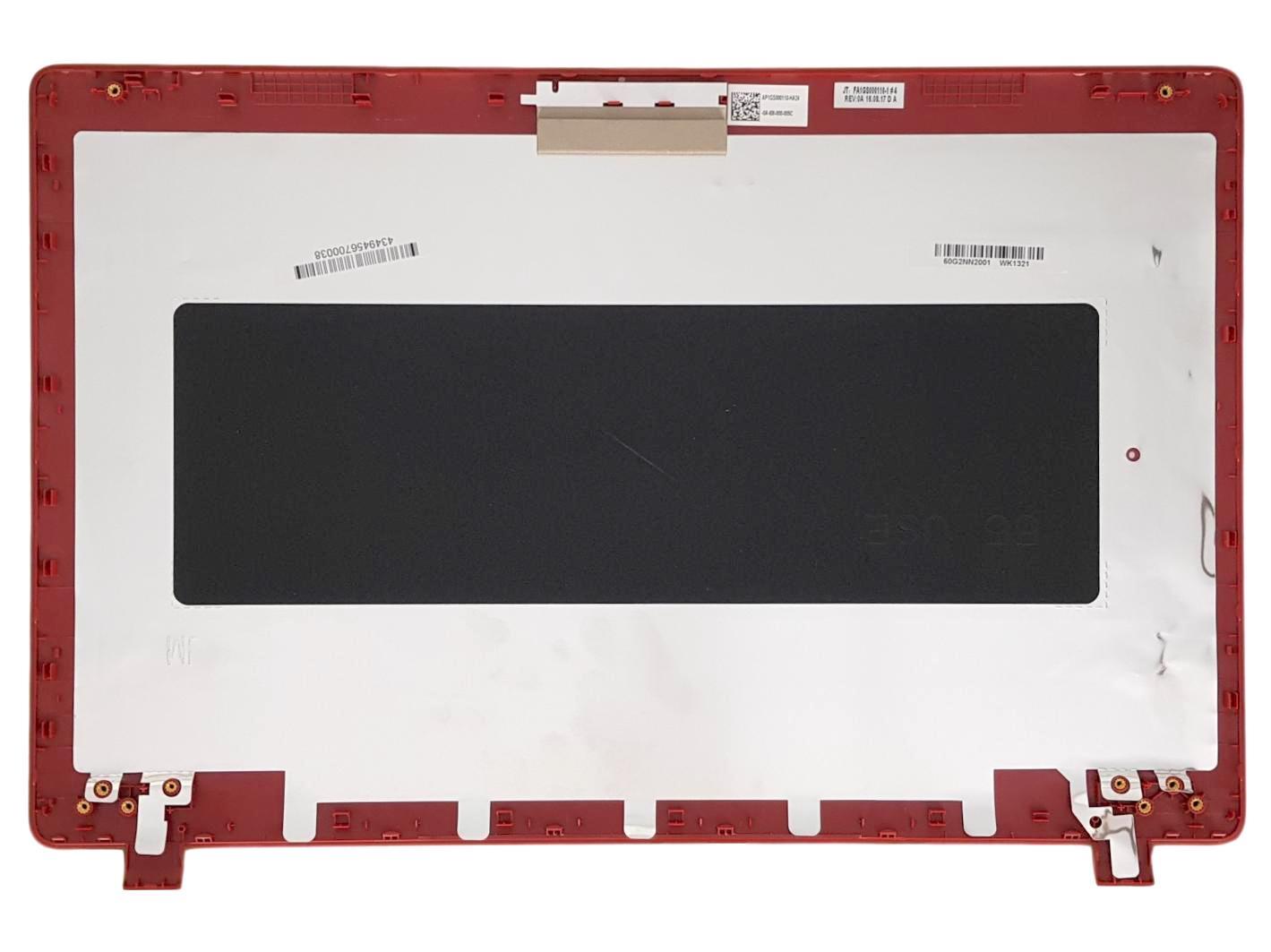 Acer Aspire ES1-520 ES1-521 ES1-522 LCD Cover Rear Back Housing Red 60.G2NN2.001