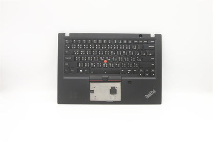 Lenovo ThinkPad T490s Keyboard Palmrest Top Cover Chinese Black Backlit 02HM303
