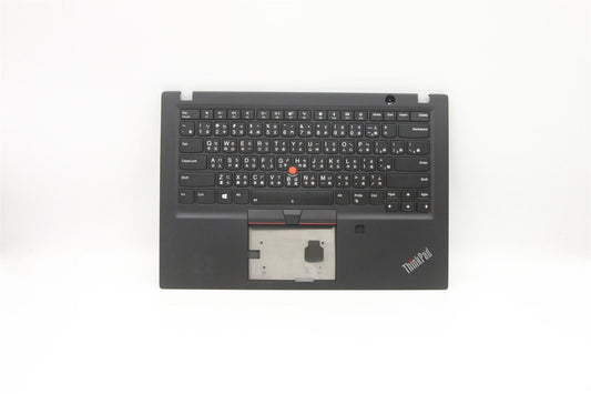 Lenovo ThinkPad T490s Keyboard Palmrest Top Cover Chinese Black Backlit 02HM303