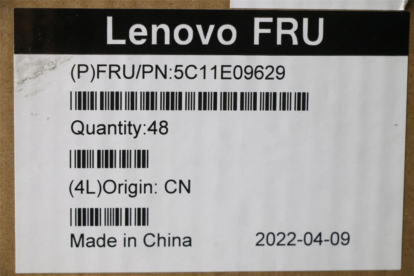 Lenovo DisplayPort Cable Kit 5C11E09629