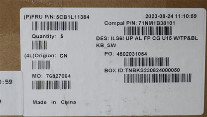 Lenovo IdeaPad 5 16ABR8 Palmrest Cover Touchpad Keyboard Switzerland 5CB1L11384