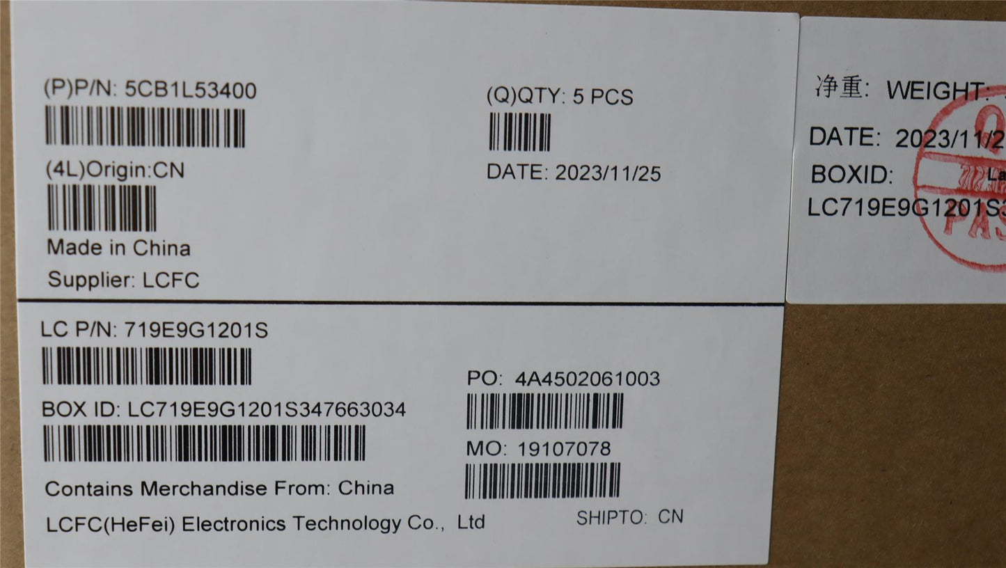 Lenovo Upper Case ASM_RUS L82WS RGBWOT_WL 5CB1L53400