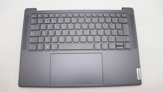 Lenovo Yoga 7 14ARP8 Palmrest Cover Touchpad Keyboard Spanish 5CB1L50287