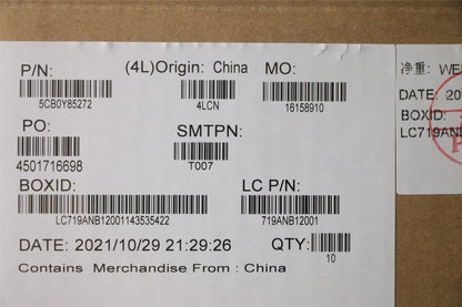 Lenovo LCD Cover L 81WR BK TOUCH 5CB0Y85272