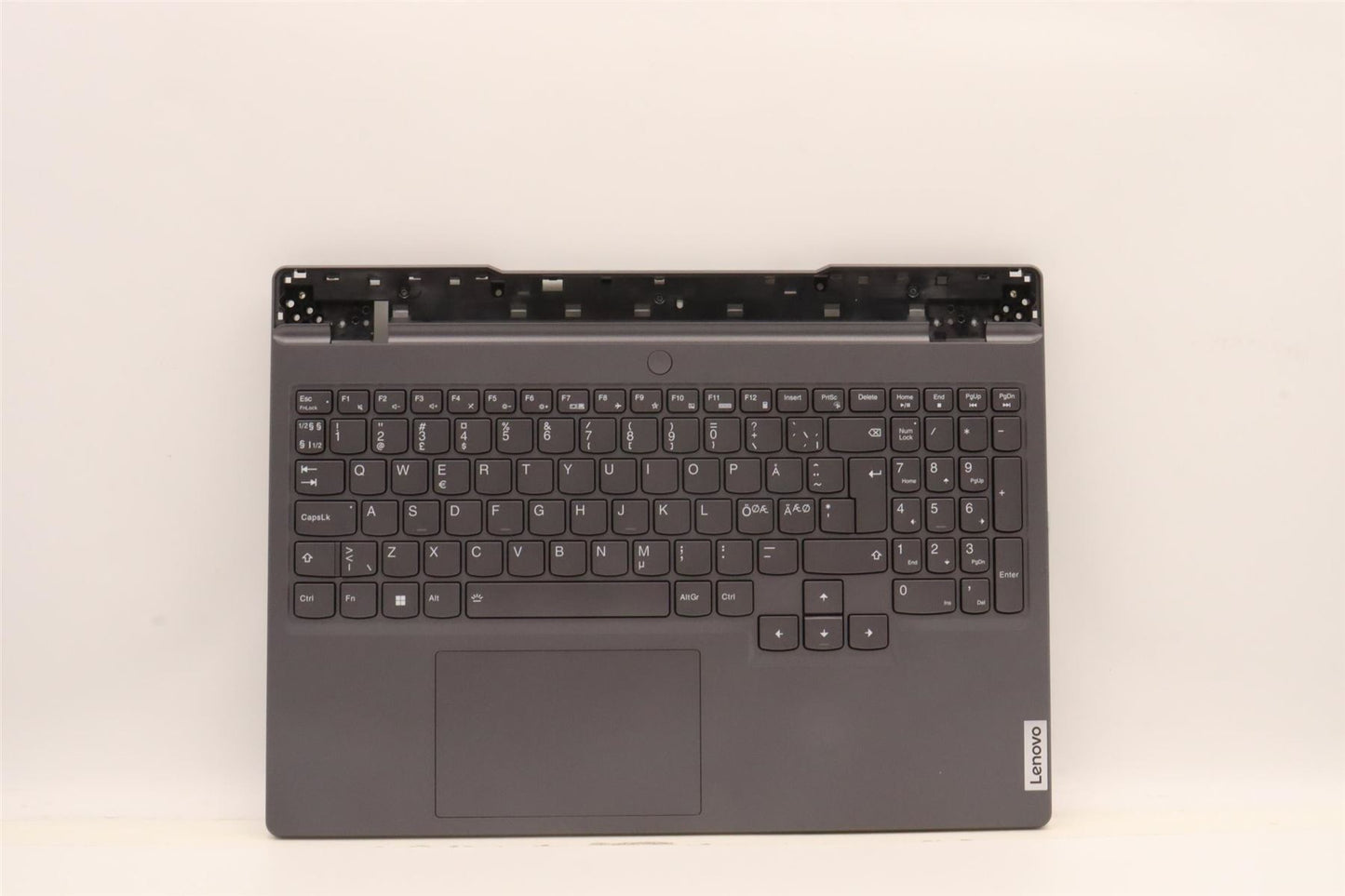 Lenovo 5 15ARH7H Palmrest Cover Touchpad Keyboard Nordic Storm Grey 5CB1H68475