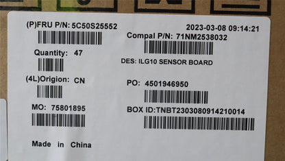Lenovo Sensor_Board C 82XV 5C50S25552