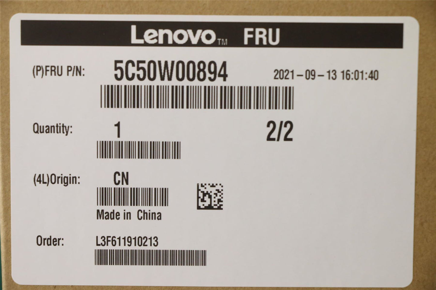 Lenovo USB-C(USB3.2) Rear Adapter LP 5C50W00894
