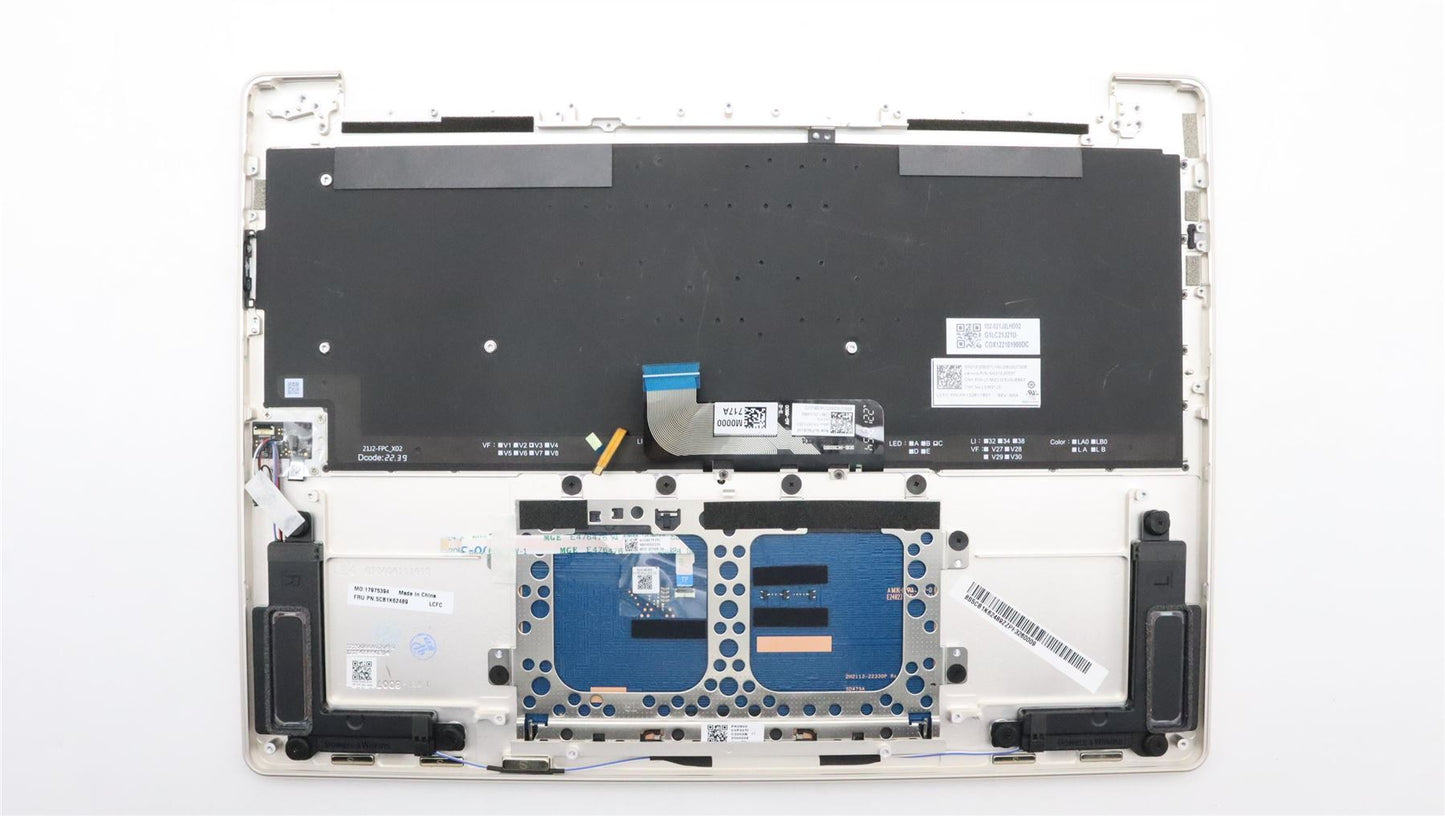 Lenovo COVER Upper Case ASM_USA ENG L83B1 OAT 5CB1K62489
