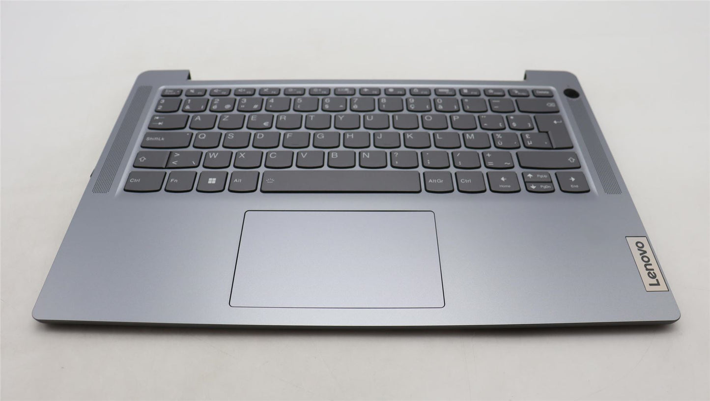 Lenovo IdeaPad 3 14AMN8 Palmrest Cover Touchpad Keyboard Belgian 5CB1L30042