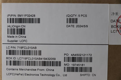 Lenovo MECH_ASM FRU SLV BL (TRI) UK BK 5M11P32430