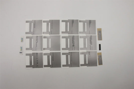 Lenovo Muldflap FRU GEO Label KIT Silver 5L10V15297