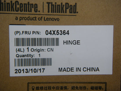 Lenovo ThinkPad X270 A275 X260 X240 X250 Hinge Hinges Bracket 04X5364