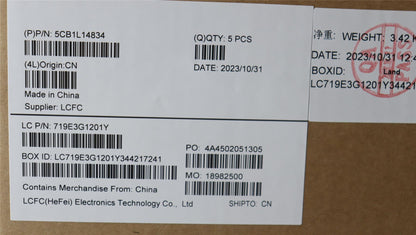 Lenovo Upper Case ASM_BEL L82XR FP AG NBL 5CB1L14834