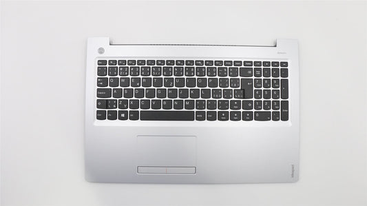 Lenovo IdeaPad 310-15ISK Keyboard Palmrest Czech Silver 5CB0L35913