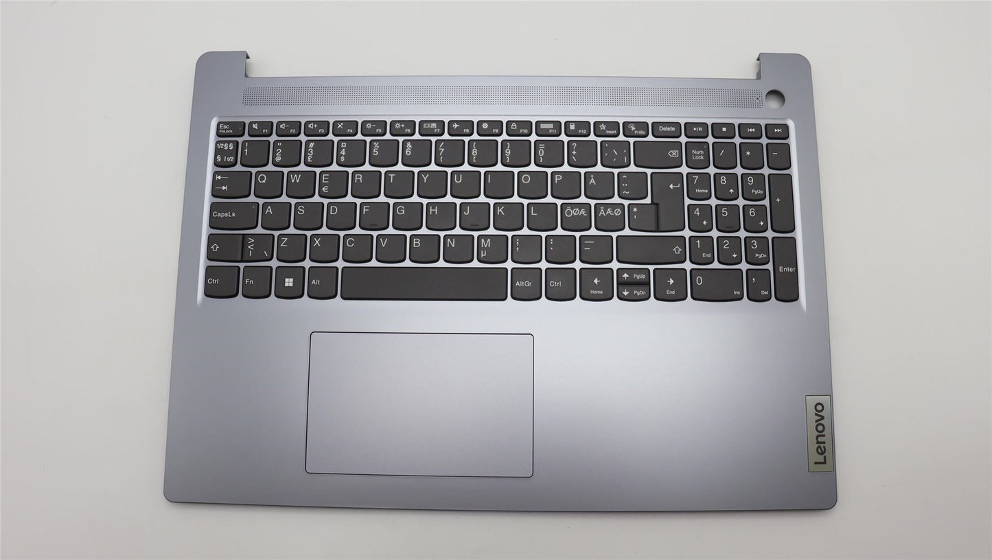 Lenovo IdeaPad 3 16IRU8 Palmrest Cover Touchpad Keyboard Nordic 5CB1L52321