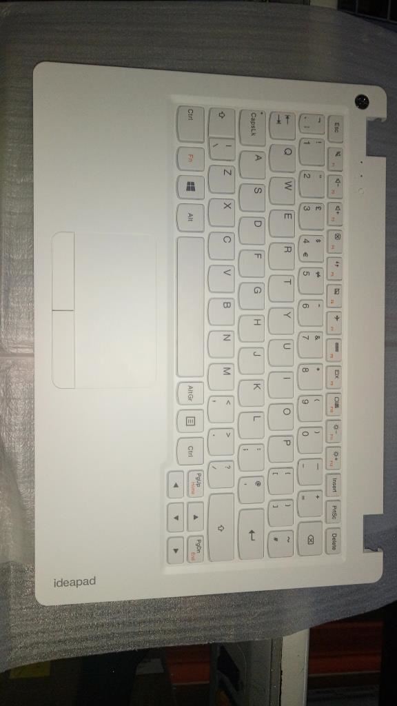 Lenovo IdeaPad 100S-11IBY Palmrest Touchpad Cover Keyboard UK White 5CB0K48367