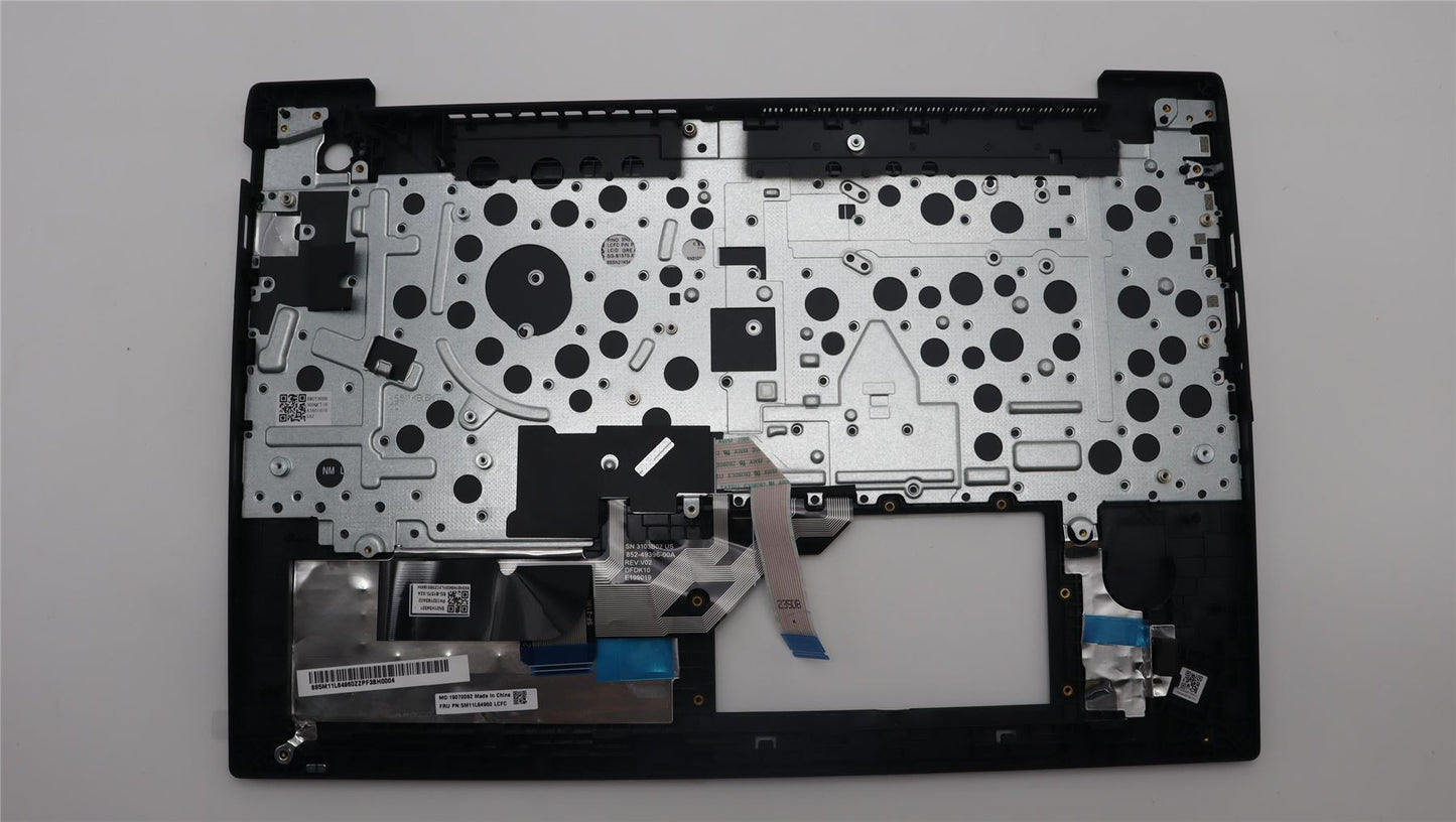 Lenovo ThinkPad E16 Gen 1 Keyboard Palmrest Top Cover Greek Black 5M11L64960