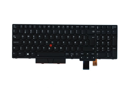 Lenovo ThinkPad T570 P51s Keyboard Danish Black Backlit 01ER550