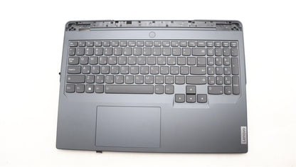Lenovo Legion 5 16ARX8 Palmrest Cover Touchpad Keyboard Hebrew 5CB1L54629