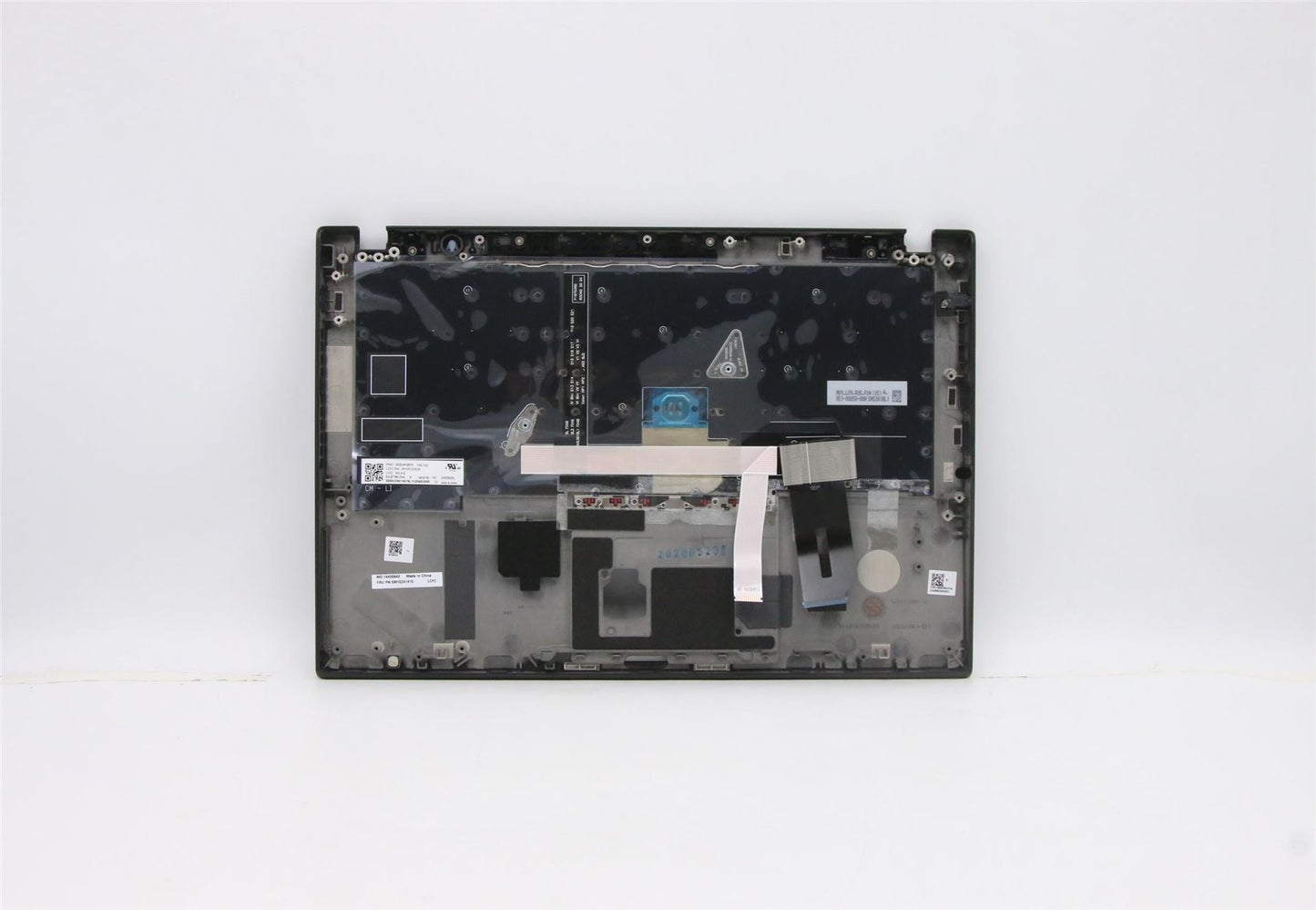 Lenovo ThinkPad T14s Keyboard Palmrest Top Cover Norwegian Black 5M10Z41415