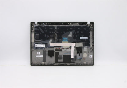Lenovo ThinkPad T14s Keyboard Palmrest Top Cover Norwegian Black 5M10Z41415