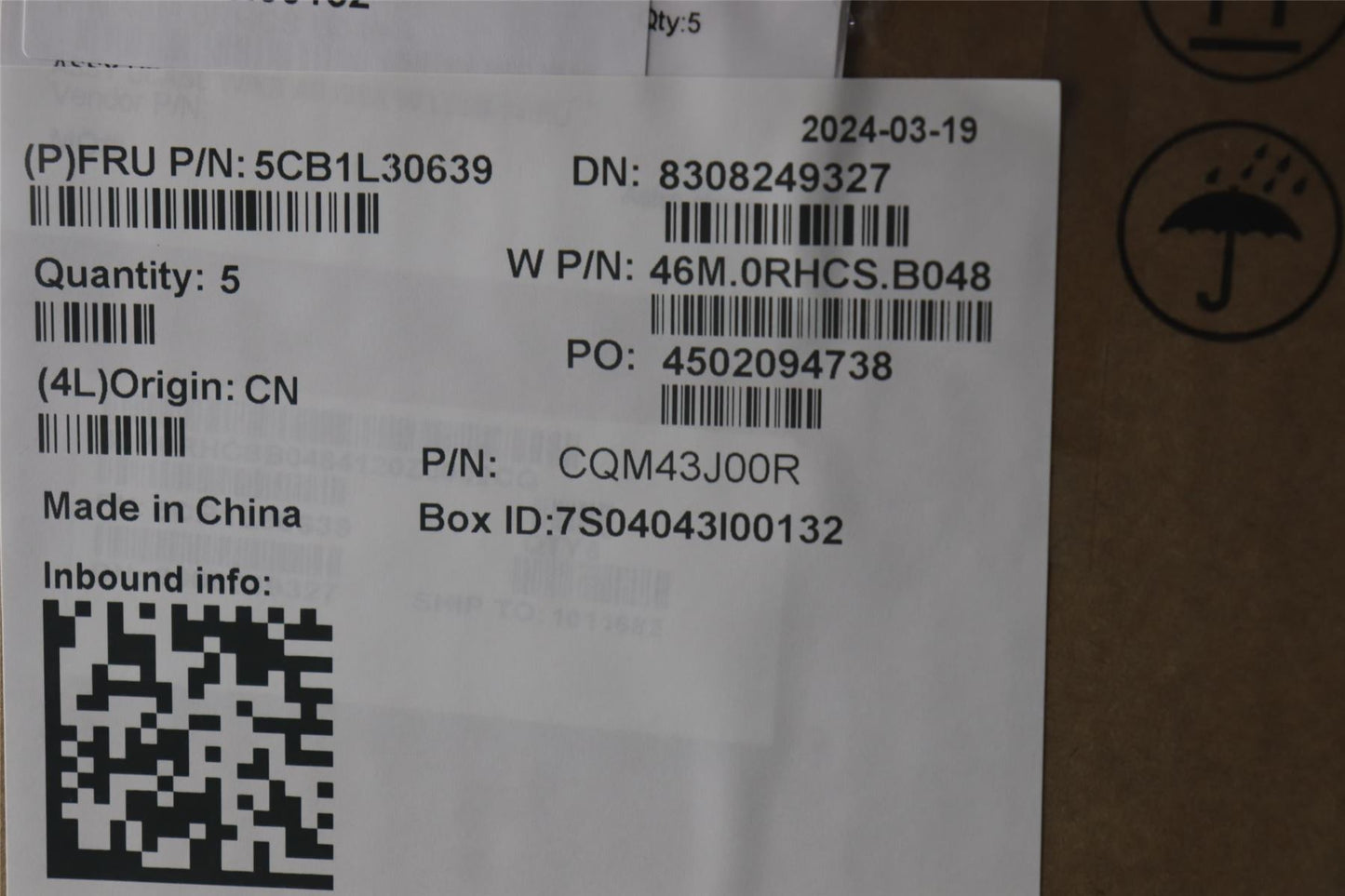 Lenovo Upper Case ASM_GER W 82Y0 AB 5CB1L30639
